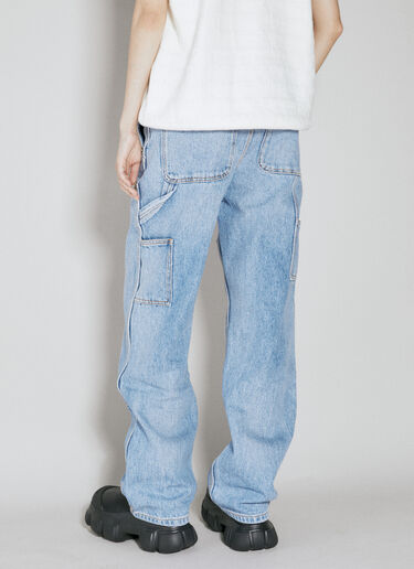 Alexander Wang EZ Slouch Carpenter Jeans Blue awg0253002