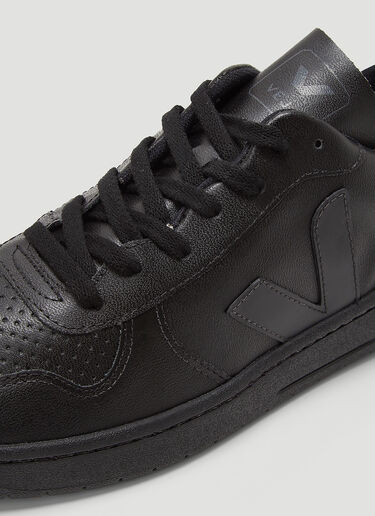 Veja V-10 CWL Faux-Leather Sneaker Black vej0343008