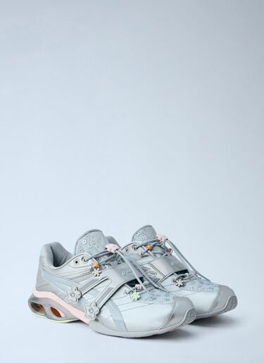 LN-CC® - Asics x Cecilie Bahnsen: Gel-Kinetic FR Sneakers - Grey Asics x Cecilie Bahnsen Gel-Kinetic FR Sneakers Grey asi0366056