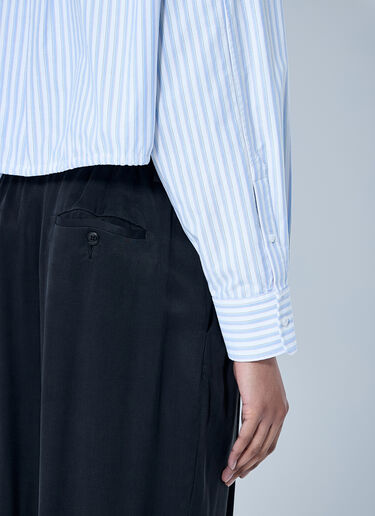 Alexander Wang 短款系扣衬衫 蓝色 awg0260006