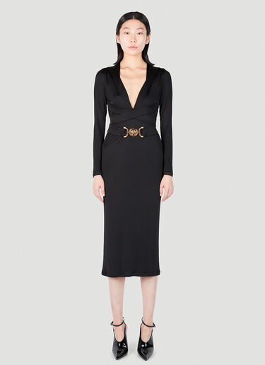 Medusa Biggie Hooded Dress Versace Medusa Biggie Hooded Dress Black vrs0251016