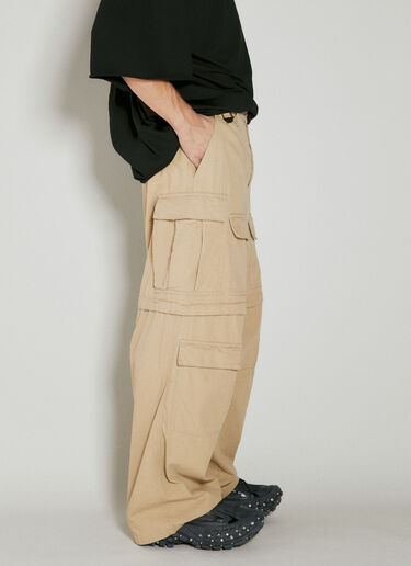 Balenciaga Large Cargo Pants Beige bal0153006