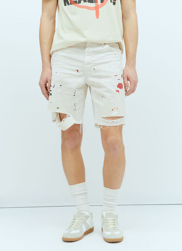 Gallery Dept. Flea Carpenter Shorts White gdp0153039