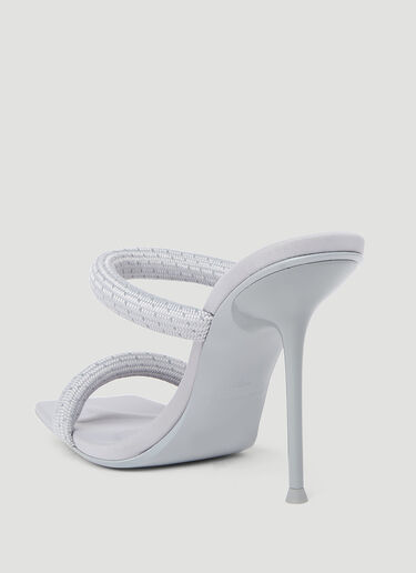 Alexander Wang Julie High Heel Sandals Grey awg0253039