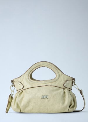 Miss Sixty x KNWLS Distressed Handbag White msk0263004