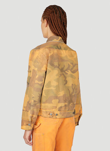 NOTSONORMAL Camouflage Dusted Jacket Orange nsm0351011