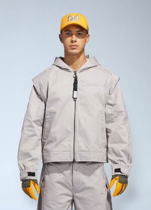 adidas x Bad Bunny x Mercedes AMG F1 Logo Motif Jacket Grey adi0364003