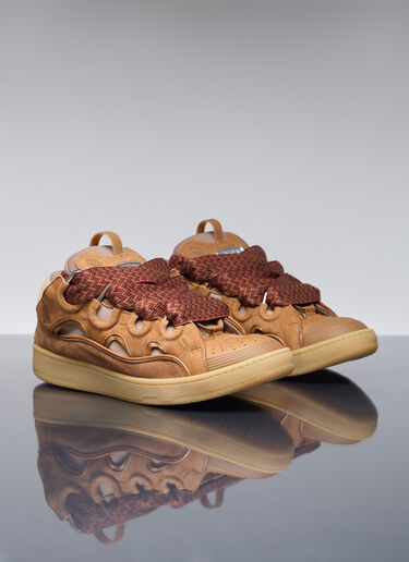 Lanvin 커브 스니커즈 브라운 lnv0155014