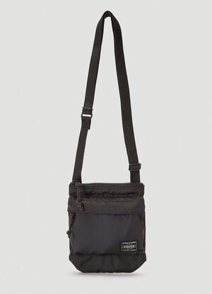 Porter-Yoshida & Co Logo Patch Crossbody Bag Black por0340007