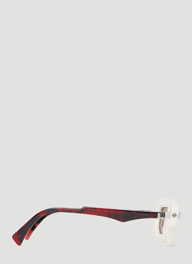 Kuboraum Q6 Sunglasses White kub0354012