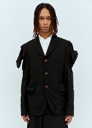 Comme des Garçons Homme Plus 双袖西装外套 白色 hpl0156001