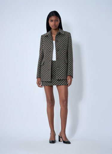 GG Bouclé Mini Skirt Gucci GG Bouclé Mini Skirt Green guc0261114