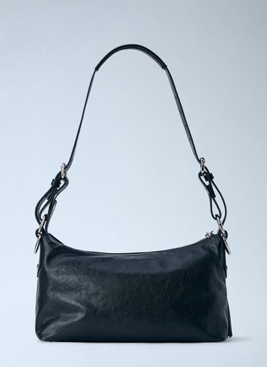 LN-CC® - Vivienne Westwood: Emma Shoulder Bag - Black Vivienne Westwood Emma Shoulder Bag Black vvw0265033