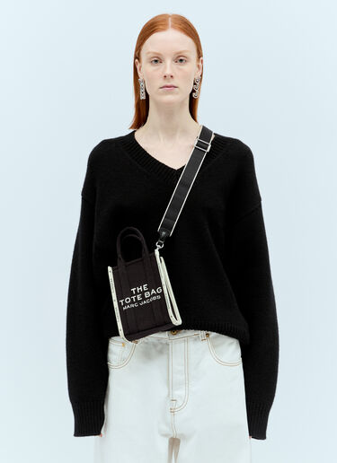 Marc Jacobs The Jacquard Mini Tote Black mcj0255008
