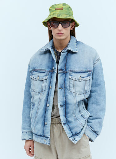 Acne Studios Denim Bucket Hat Yellow acn0153024