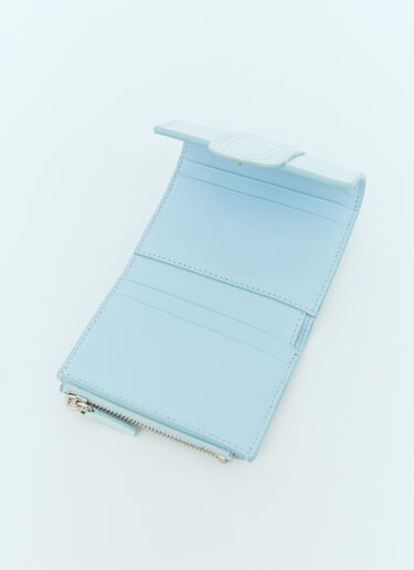 Jacquemus Le Compact Bambino Wallet Blue jac0254072