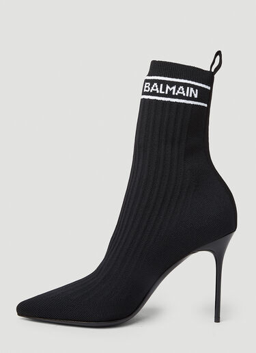 Balmain Skye Sock Boots Black bln0251004