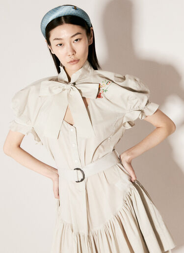 Football Heart Shirt Dress Vivienne Westwood Football Heart Shirt Dress Grey vvw0256025