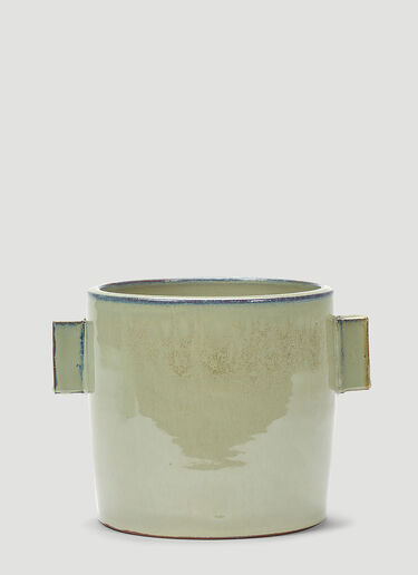 Serax Glazed Shades Flower Pot Grey wps0670078