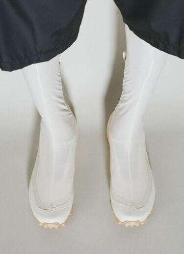 MM6 Maison Margiela x Salomon Thigh High Boots Cream mms0154009