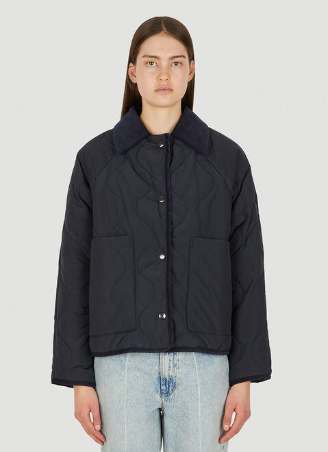 KASSL Editions Original Quilted Jacket Grey kas0251003