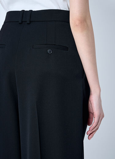 Saint Laurent Tailored Wool Pants Black sla0260075