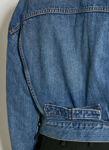 Saint Laurent 80's Denim Jacket Denim sla0254032