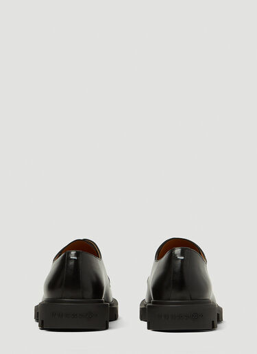 Maison Margiela Track Sole Derby Shoes Black mla0147049