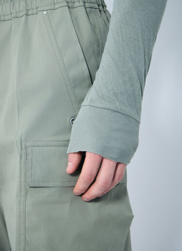 Rick Owens 더블 레이어드 티셔츠  그린 ric0159009
