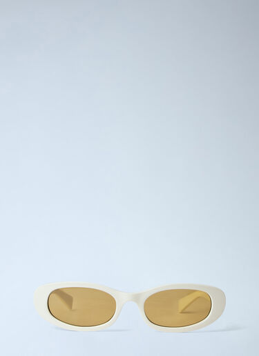 LN-CC® - Miu Miu: C02S Sunglasses - Cream Miu Miu C02S Sunglasses Cream lmu0266006