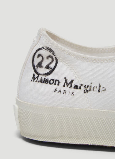 Maison Margiela Tabi Canvas Sneakers White mla0239015