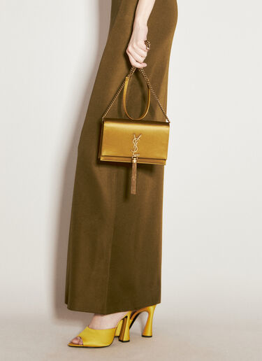 Kate 链带钱包 Saint Laurent Kate 链带钱包 棕色 sla0255101