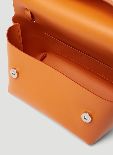 Acne Studios Alexandria Knotted-Strap Shoulder Bag  Orange acn0346034