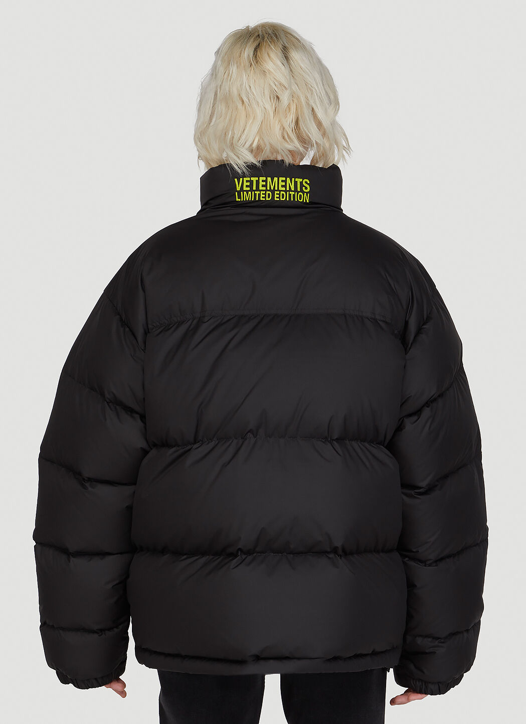 Vetements store puffer jacket