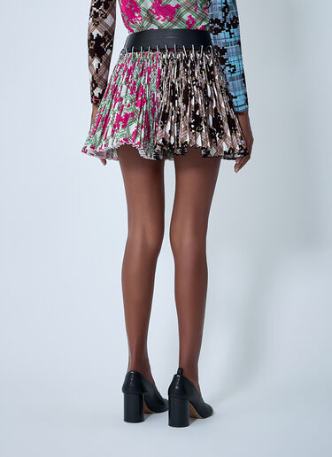 Pixel Party Mini Carabiner Skirt Chopova Lowena Pixel Party Mini Carabiner Skirt Pink cho0262003