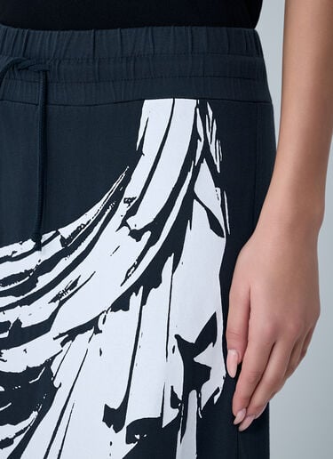 Printed Jersey Maxi Skirt VAQUERA Printed Jersey Maxi Skirt Black vaq0262005