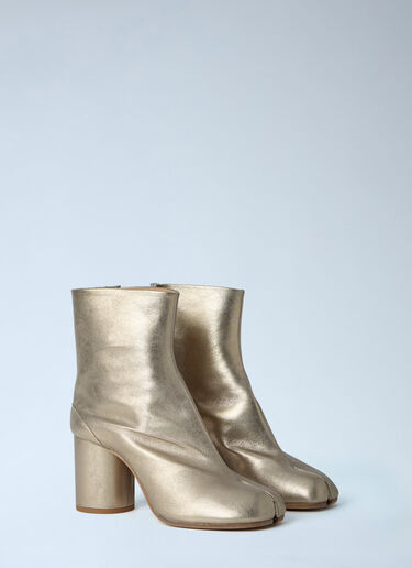 Maison Margiela Tank Ankle Boots Cream mla0264019