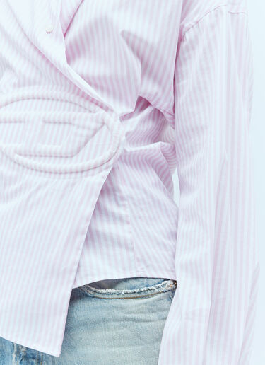 Diesel C-Siz-N2 Striped Shirt Pink dsl0256004