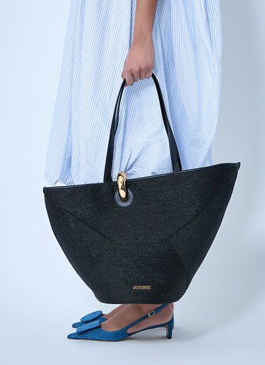 Jacquemus 밤볼라 토트백 Black jac0264059