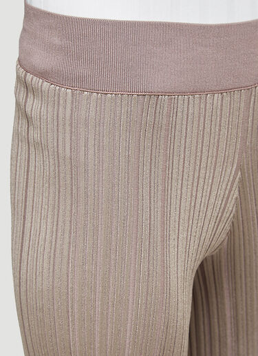 Acne Studios Ribbed Pants Brown acn0244033