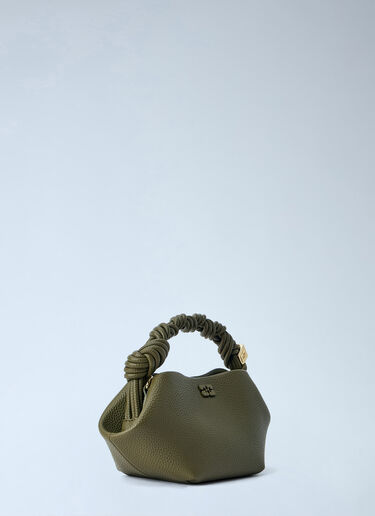 LN-CC® - GANNI: Bou Mini Handbag - Olive GANNI Bou Mini Handbag Olive gan0265051