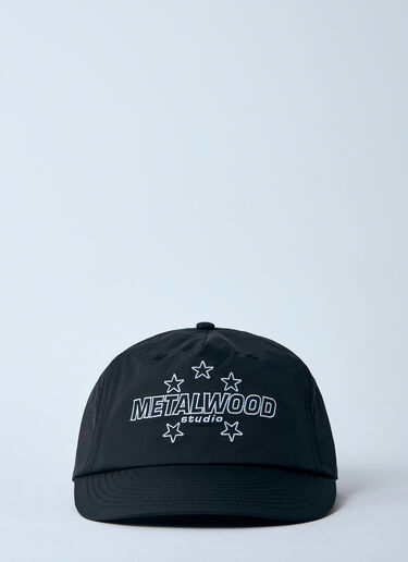 Metalwood 徽标图案棒球帽 黑色 met0160008