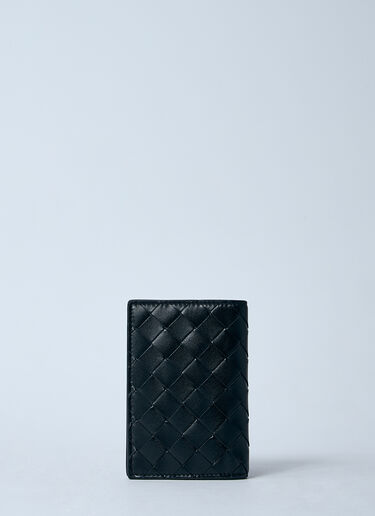 Bottega Veneta Intrecciato Passport Case Black bov0260022