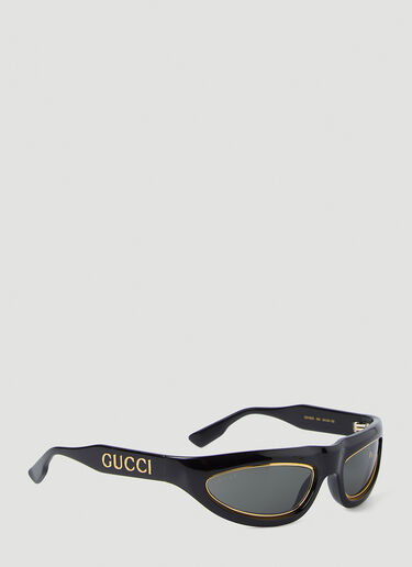 Gucci D形框太阳镜 黑 guc0245265