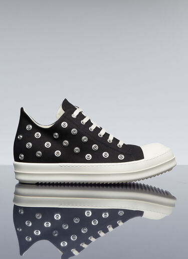 Stud Denim Low Top Sneakers Rick Owens DRKSHDW Stud Denim Low Top Sneakers Black drk0154014