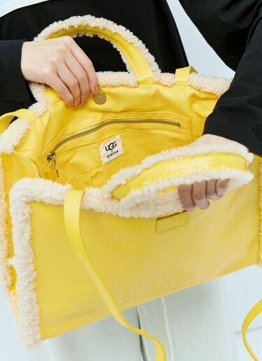 UGG x Telfar 中号皱面托特包 黄色 ugt0254007