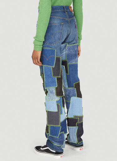 드롭 6 패치워크 진 DRx FARMAxY FOR LN-CC x LEVI'S 드롭 6 패치워크 진 블루 dfl0347004