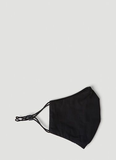 More Joy Logo Print Face Mask Black mjy0347067