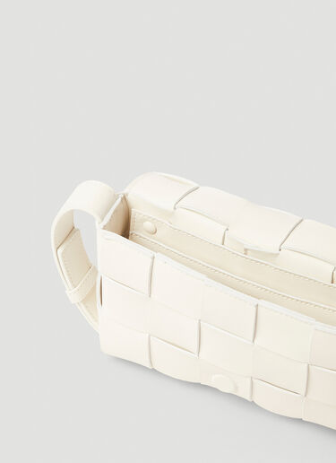 Cassette Small Shoulder Bag Bottega Veneta Cassette Small Shoulder Bag White bov0251038