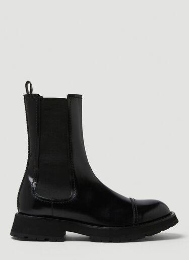 Alexander McQueen Chelsea Boots Black amq0149040